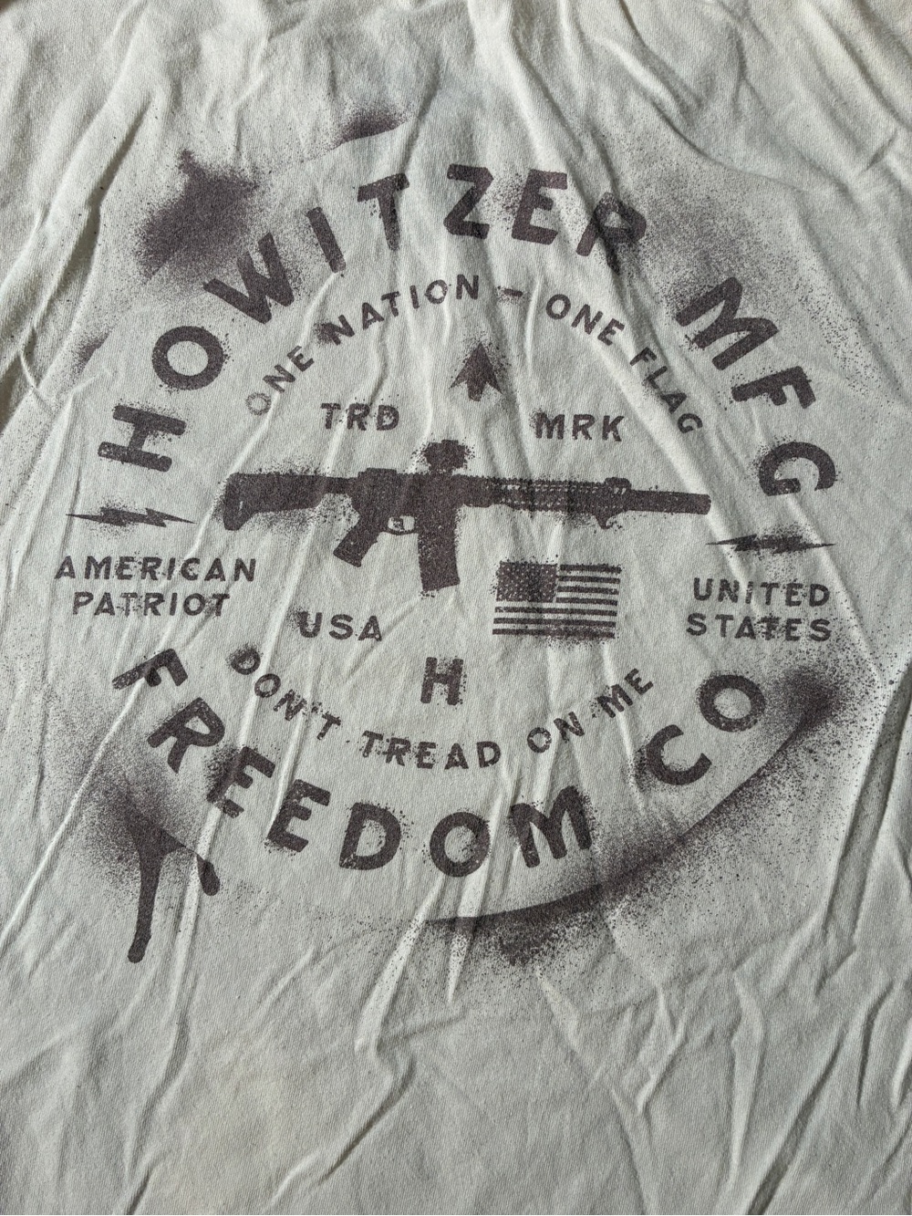 Howitzer MFG Freedom Co Double-Sided Graphic Tee Men's Medium